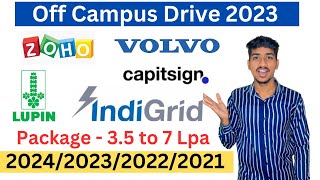 ZOHO Software Developer Recruitment 2023  ZOHO Off Campus Drive 2023  ZOHO Freshers Hiring 2023 [upl. by Prescott]