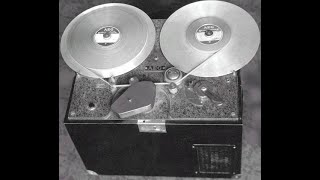 First tape recorded with 1934 AEG Magnetophon prototype [upl. by Soisinoid787]