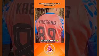 KAESANG PANGAREP KASIH KODE DARI KAOS BOLA NOMOR 89 videoviral shortvideo fyp [upl. by Zeke631]