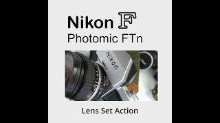 Nikon F Photomic FTn Lens Set [upl. by Borreri]