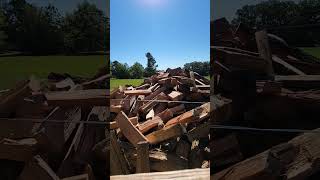 When rearranging the firewood bin goes wrong fail [upl. by Mensch]