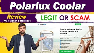 Polarlux Review  polarlux cooler legit or scam Watch now  polar lux air cooler [upl. by Acilejna]