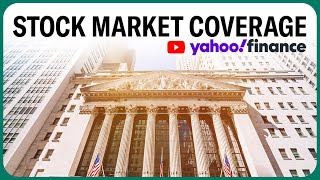 Stock market today Live coverage from Yahoo Finance [upl. by Dumond]