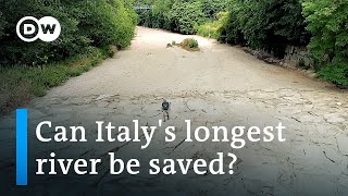 Italy in grips of severe drought as Po river dries up  DW News [upl. by Sida624]