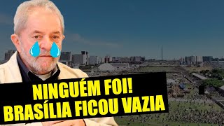 FIASCO Desfile de 7 de setembro de Lula em Brasília fica vazio e esquerdistas surtam [upl. by Alfi]