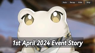 Alchemy Stars April Fools 2024 Event Story  Catch all those frogs [upl. by Eatnahs105]