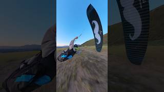 Moustache FULL SPEED Landing I touched the tip 😳 paragliding flaremoustache [upl. by Anirdua]