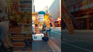 Strolling Down 7th Ave at Dusk Times Square amp Midtown Manhattan NYC [upl. by Anitsyrhk]