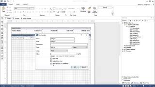 Connecting Data Using Variable as SQL Parameter  Stimulsoft Reports  Shot on version 20153 [upl. by Sanson]