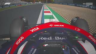 F1 2024 Daniel Riccardo Onboard Cam flying lap through Monza assettocorsa [upl. by Ardin827]