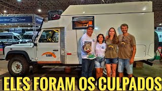 Veja quem encontramos na EXPO em BRASÍLIA Eles já deram duas voltas ao mundo mundoporterra [upl. by Venetis29]