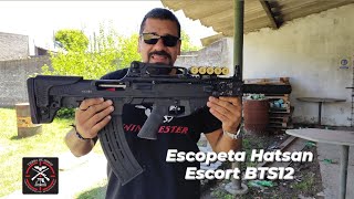 ESCOPETA HATSAN ESCORT BTS12  TIERRA DE ARMAS [upl. by Harcourt]