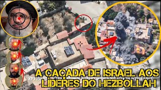 A intensa caçada de Israel aos líderes do Hezbollah [upl. by Ahsiena]