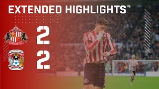 Extended Highlights  Sunderland AFC 2  2 Coventry City [upl. by Annaoy]