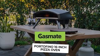 Portofino 16Inch Pizza Oven  Gasmate NZ [upl. by Anivlem823]