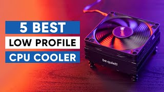 5 Best Low Profile CPU Cooler [upl. by Acimaj]