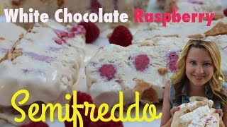 White Chocolate Raspberry Semifreddo [upl. by Chladek]