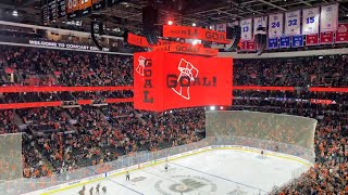 Philadelphia Flyers Live Goal Horn 2022 1 [upl. by Annert]