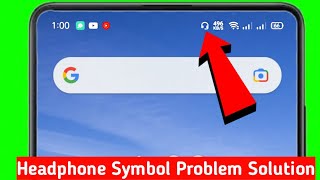 Headphone Icon Stuck On Android  How to Remove Headphone Symbol from Notification Bar [upl. by Lukas]