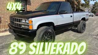 1989 Chevrolet Silverado 4x4  For Sale [upl. by Corneille]