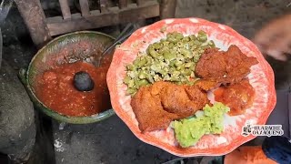 Unos ricos Ejotes con huevo 🔥acompañados de guacamole y cecina🤩🤩 [upl. by Rihsab421]