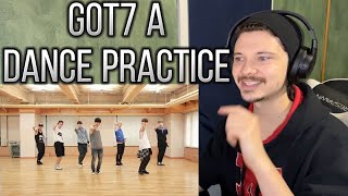 GOT7 A Dance Practice Reaction [upl. by Lawson936]