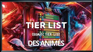 Je fais ma ter list des anime anime [upl. by Isaak]