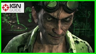 Batman Arkham Knight Panessa Studios Riddler Trophies Part Two [upl. by Eniac699]