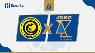 Campeonato Paranaense 2024 FC Cascavel X Azuriz  1ª Rodada  AO VIVO  COM IMAGENS [upl. by Tiana]