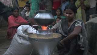 Janta Chulha Rice Husk Stove [upl. by Arej315]