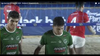 JOGAÇO  Internacional x Goias  8ª Rodada Liga Nacional de Futevôlei  React FTV Ep 74 [upl. by Enilrac]