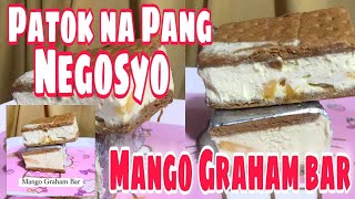 Patok na Pang Negosyo  Trending na Mango Graham bar Recipe [upl. by Naesyar998]