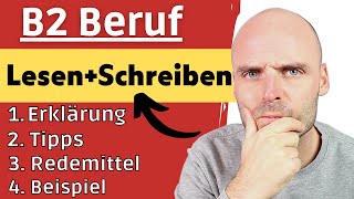 B2 Beruf Prüfung  Lesen  Schreiben [upl. by Yssirk]