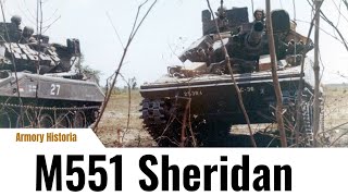 The IllFated M551 Sheridan A Noble Presence in Vietnam [upl. by Yalc]