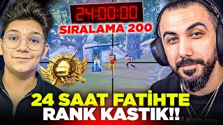 EKİPLE TÜM GÜN BOYUNCA FATİH LİGİNDE RANK KASTIK 😱 200 SIRALAMA  PUBG MOBILE [upl. by Ggerg]