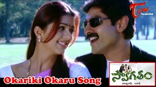 Swagatham Movie  Okarikokaru Song [upl. by Nnylarak]