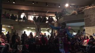 Sandra Lamouche Head Smashed In Buffalo Jump Hoop Dance [upl. by Mufinella620]