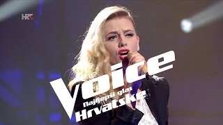 Eni Jurišić “Who’s Lovin’ You”  The Voice of Croatia  Season2  Knockout 1 [upl. by Keemahs]