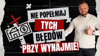 Najczęstsze błędy przy wynajmie krótkoterminowym – jak ich unikać [upl. by Nnyllatsyrc]