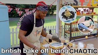 british bake off being CHAOTIC for 4 minutes and 15 seconds straight [upl. by Orozco]