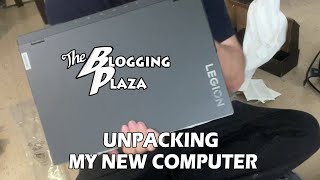 Unpacking my New Computer  The Blogging Plaza [upl. by Bobine]