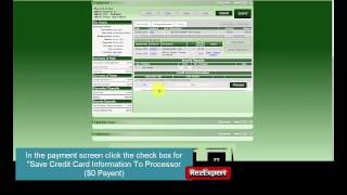 How to store a card on file using Paytrace in RezExpert [upl. by Cammi]