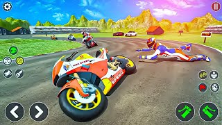 MOTO RIDER BIKE RACING 2024  MOTORCROSS BIKE DRIVING  MOTOR BIKE RACING  ANDROID GAMEPLAY FHD [upl. by Imoyik831]