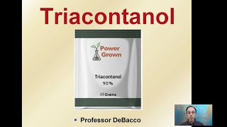 Triacontanol [upl. by Salli]