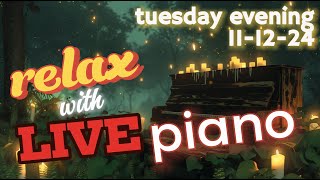 Escape News amp Relax with Piano TUESDAY 111224 [upl. by Tdnarb461]