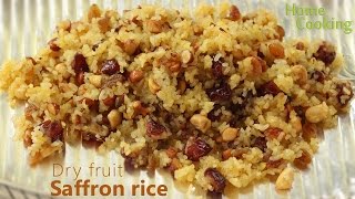 Dry fruit Saffron rice [upl. by Bradford]