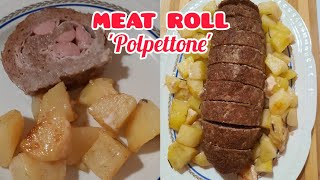 BAKED MEAT ROLL RECIPE homecooking [upl. by Eornom]