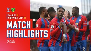 Match Action Crystal Palace 30 Norwich City [upl. by Cirderf325]