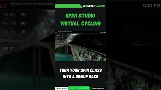 Experience Group Racing with SPIVI Studio Virtual Cycling  ExergameFitness [upl. by Lynde]