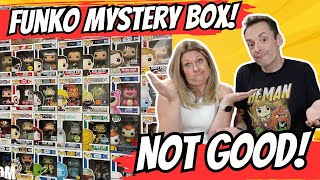 This was one of our WORST Funko Pop mystery box Unboxings EVER [upl. by Nedak]